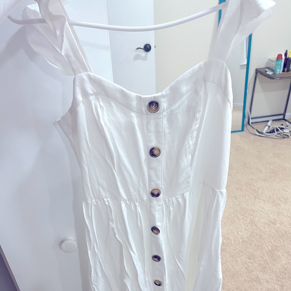 SHEIN white dress